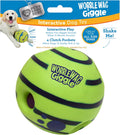 Perro de juguete, Wobble WAG Giggle Balón, M, Verde