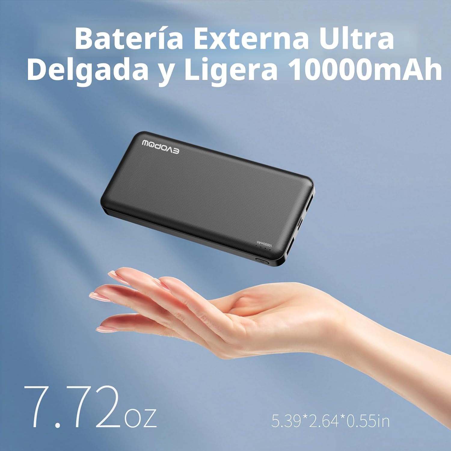 Paquete de 2 cargadores portátiles, banco de energía más delgado de...