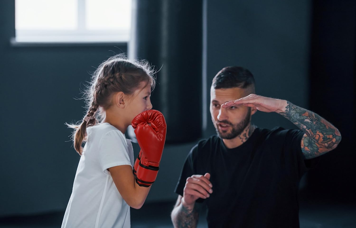 Guantes de boxeo para niños, guantes de sparring y golpeo para niño...