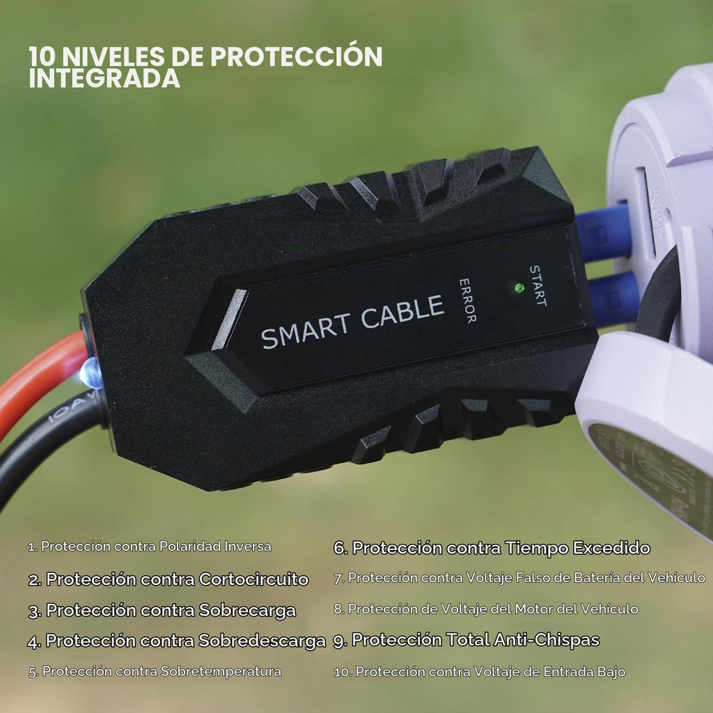 BoostHero - Arrancador de batería portátil para automóvil, banco de...