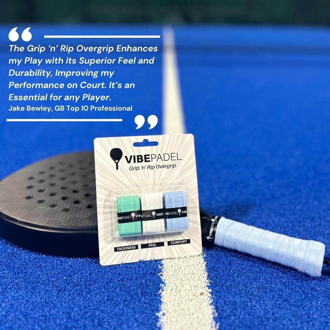 VIBEPADEL | Agarre de pádel para una sensación pegajosa | Grip '...