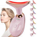 Doset - Masajeador con terapia de luz roja para rostro y cuello, va...
