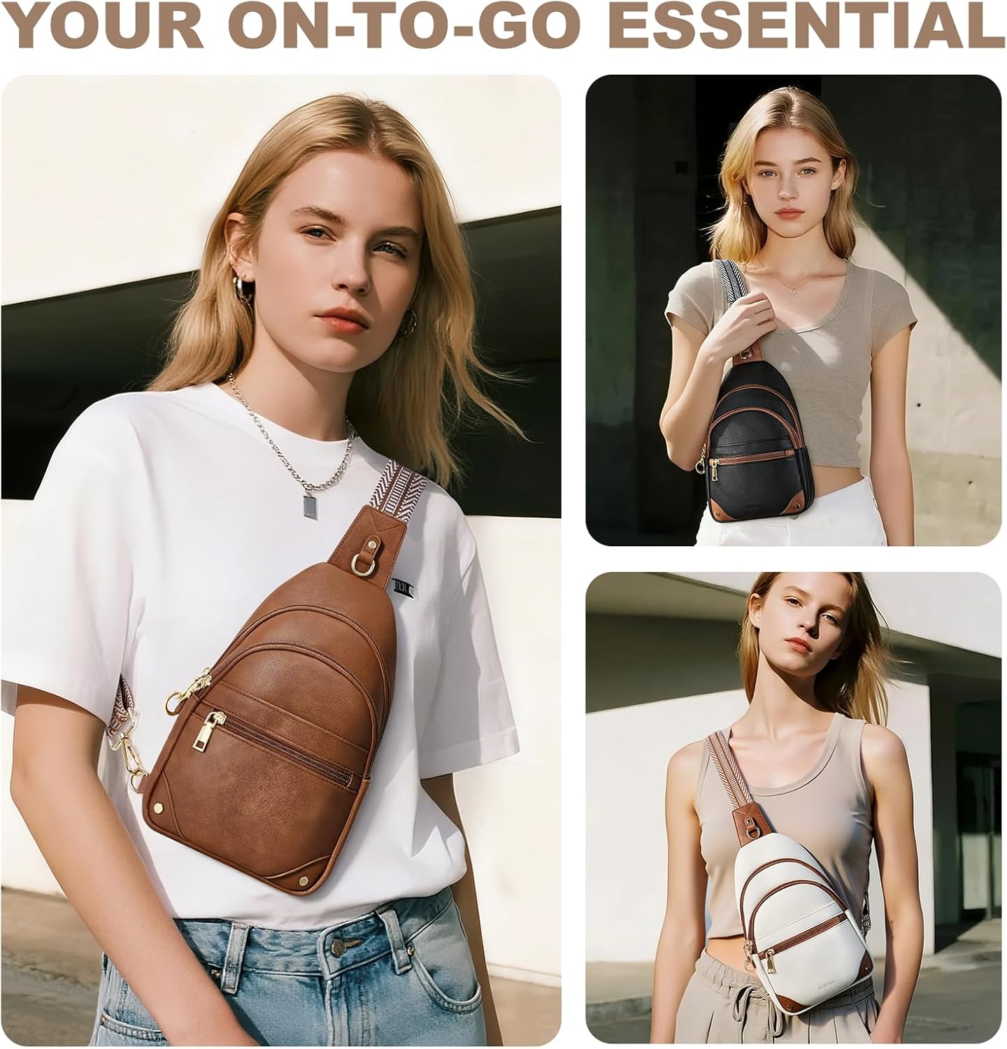 SYTRAH Bolsas cruzadas antirrobo para mujer, bolsa de viaje RFID, b...