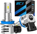 RCJ Bombillas H11, luz antiniebla H8\/H9\/H16 de 6000 K blanco frío...