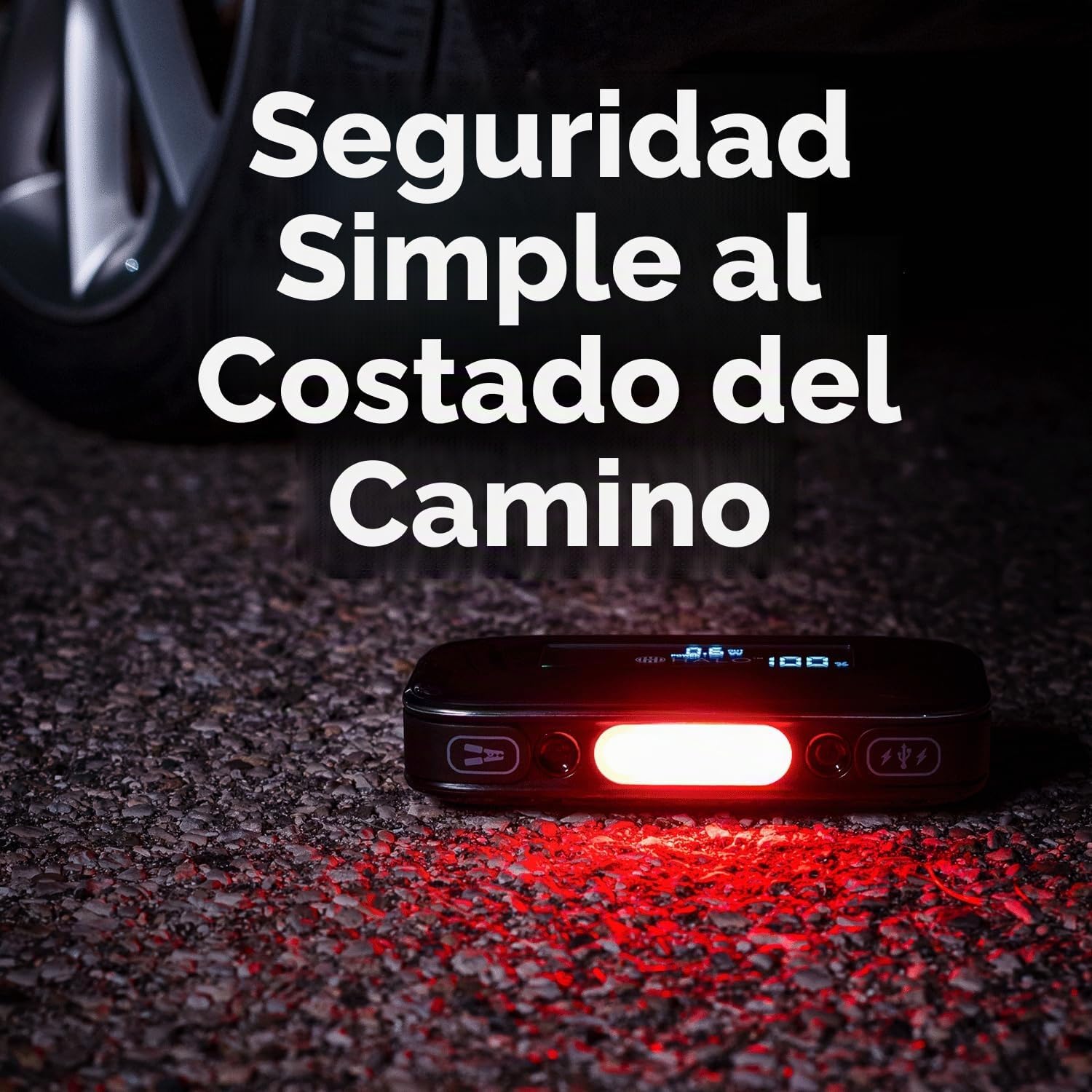 Halo Bolt - Arrancador de batería de coche de 1500 A con pantalla d...