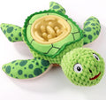 ZYBDP Juguete interactivo para perros, peluche de tortuga verde con...