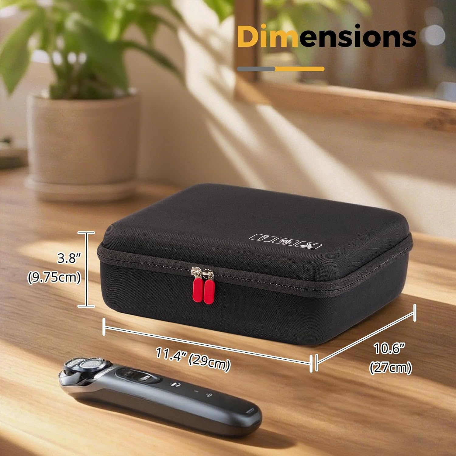 ProCase Estuche organizador de herramientas de peluquero grande par...