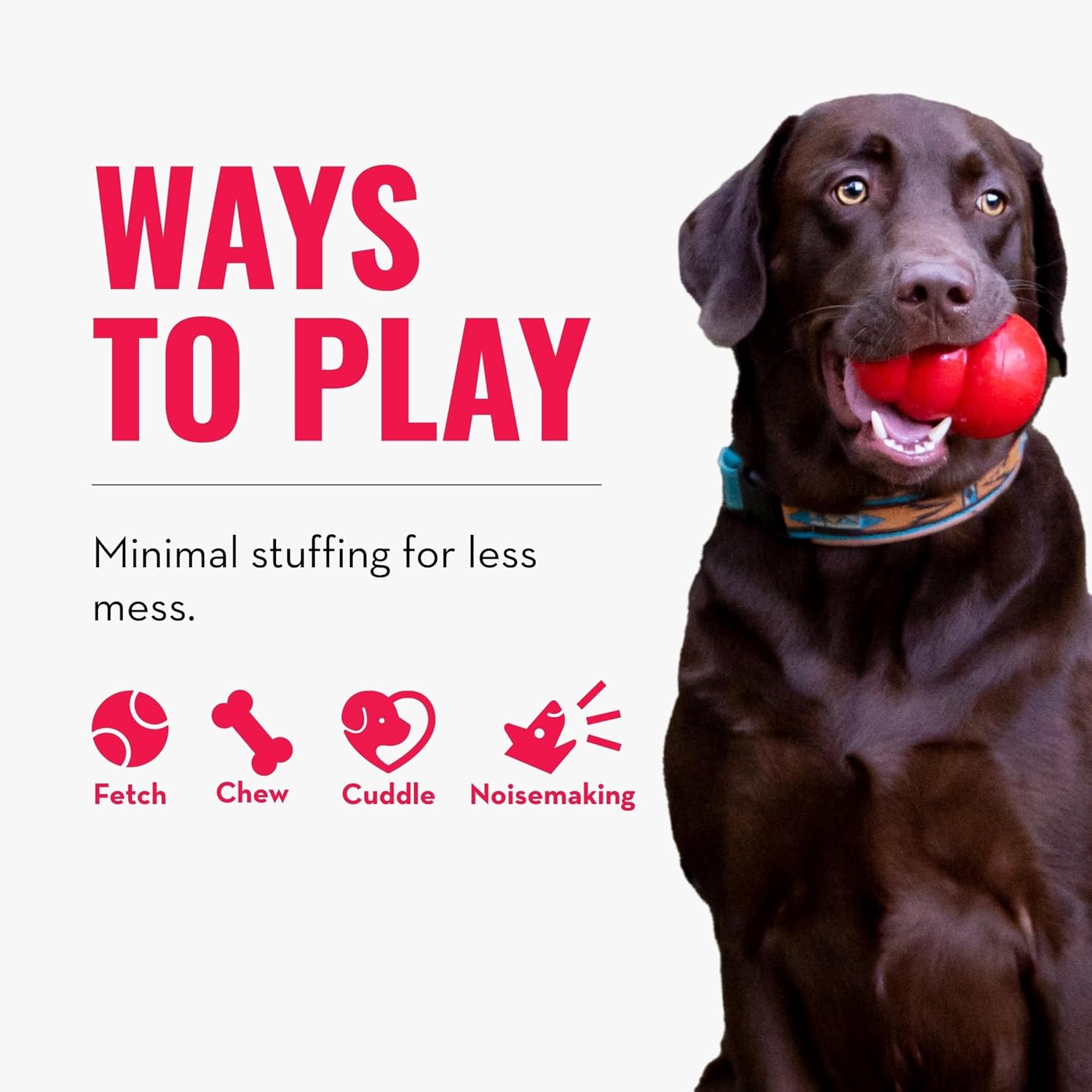 Kong Wild Knots Osos - Juguetes duraderos para perros con cuerdas a...