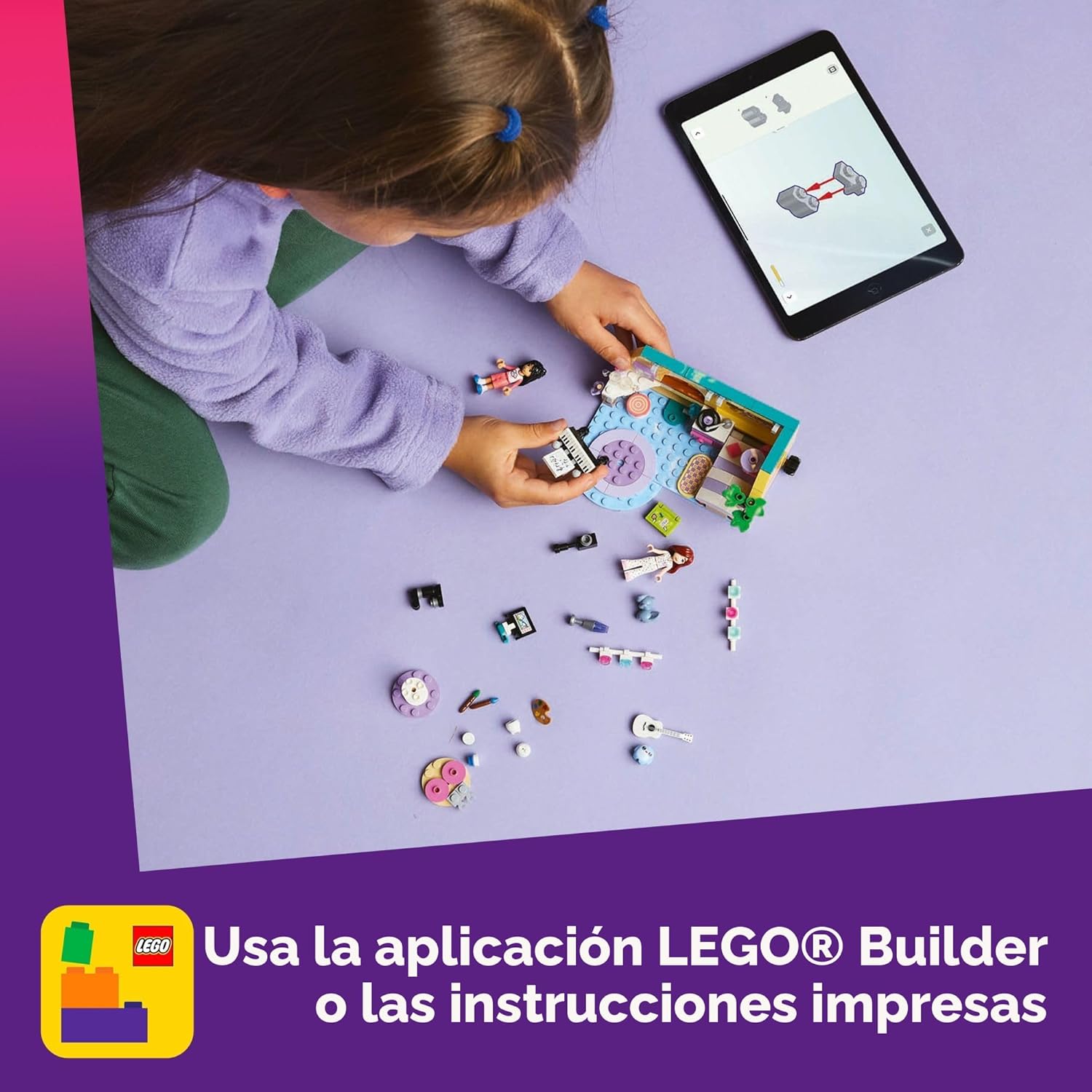 LEGO Friends Paisley - Juguete de construcción de habitación, juego...