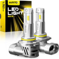AUXITO Bombillas 9005 HB3, 40000 lúmenes, 1000% más brillante, luz...