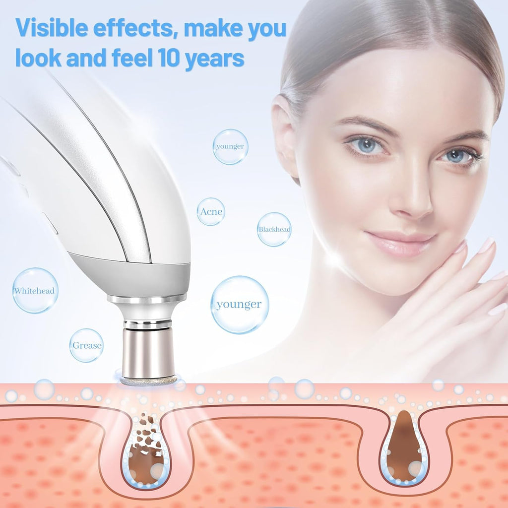 Máquina de microdermoabrasión profesional de diamante, cristal de d...