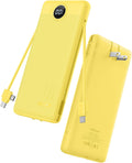 VRURC Cargador Portátil con Enchufe de Pared, 10000mAh Cargador Por...