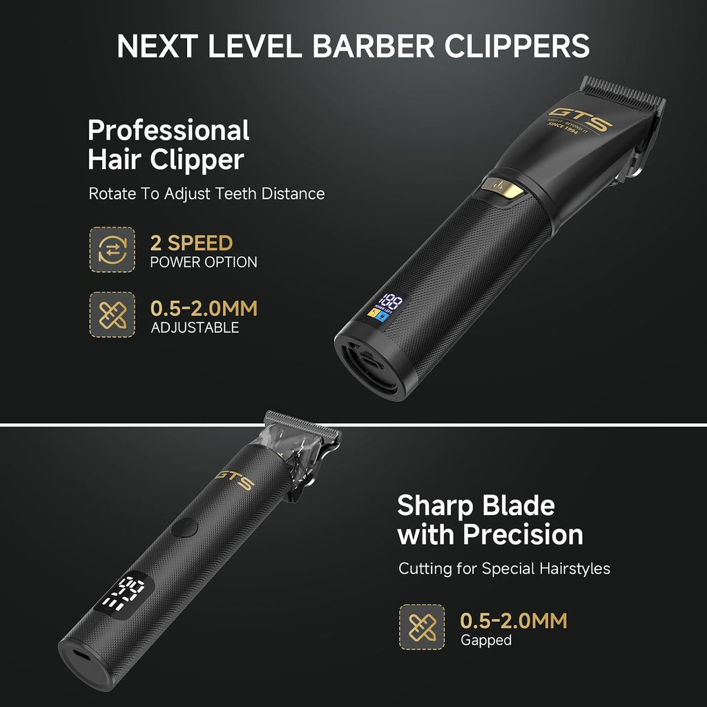 GTS Cortadoras de pelo para hombres profesionales, kits y sets de c...