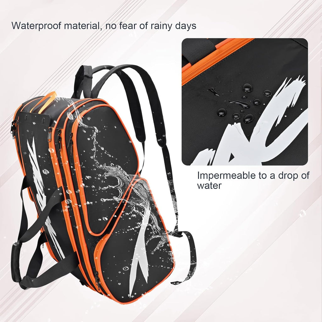 TILDOSAC Bolsa de pickleball \u2013 Bolsa grande de paleta para 4 p...
