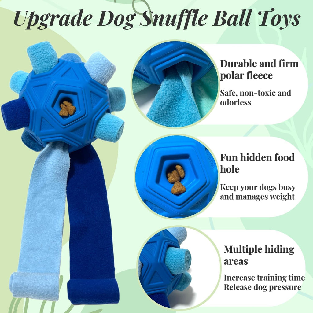 CIIVURR Pelota de olfateo para perros, bola de actualización irromp...