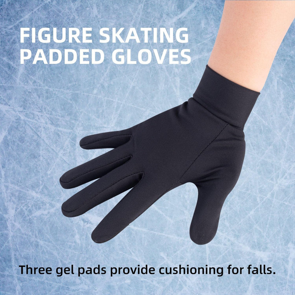 SARIUROS Guantes de patinaje artístico, guantes de patinaje sobre h...