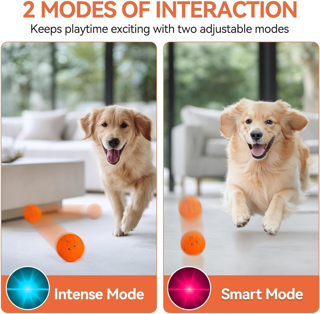 ALL FOR PAWS Juguete interactivo para perros, pelota inteligente pa...