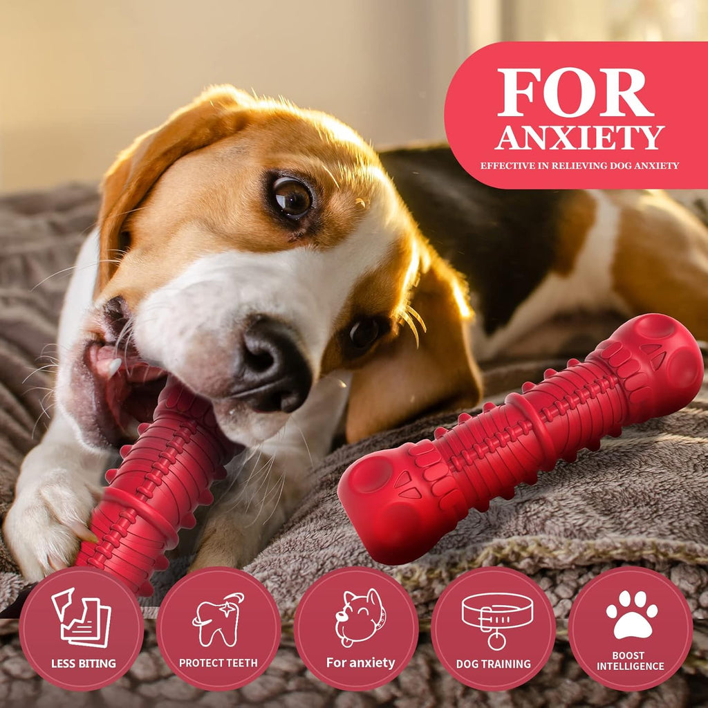 ZIKATON Juguetes chirriantes para perros masticadores agresivos, ju...