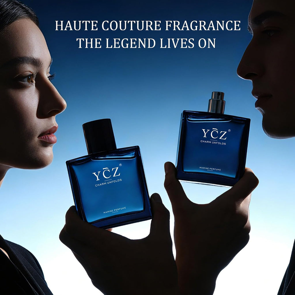 Ycz Charm Unfolds Perfume Marino para Hombres, 1.7 oz. Colonia Eau...