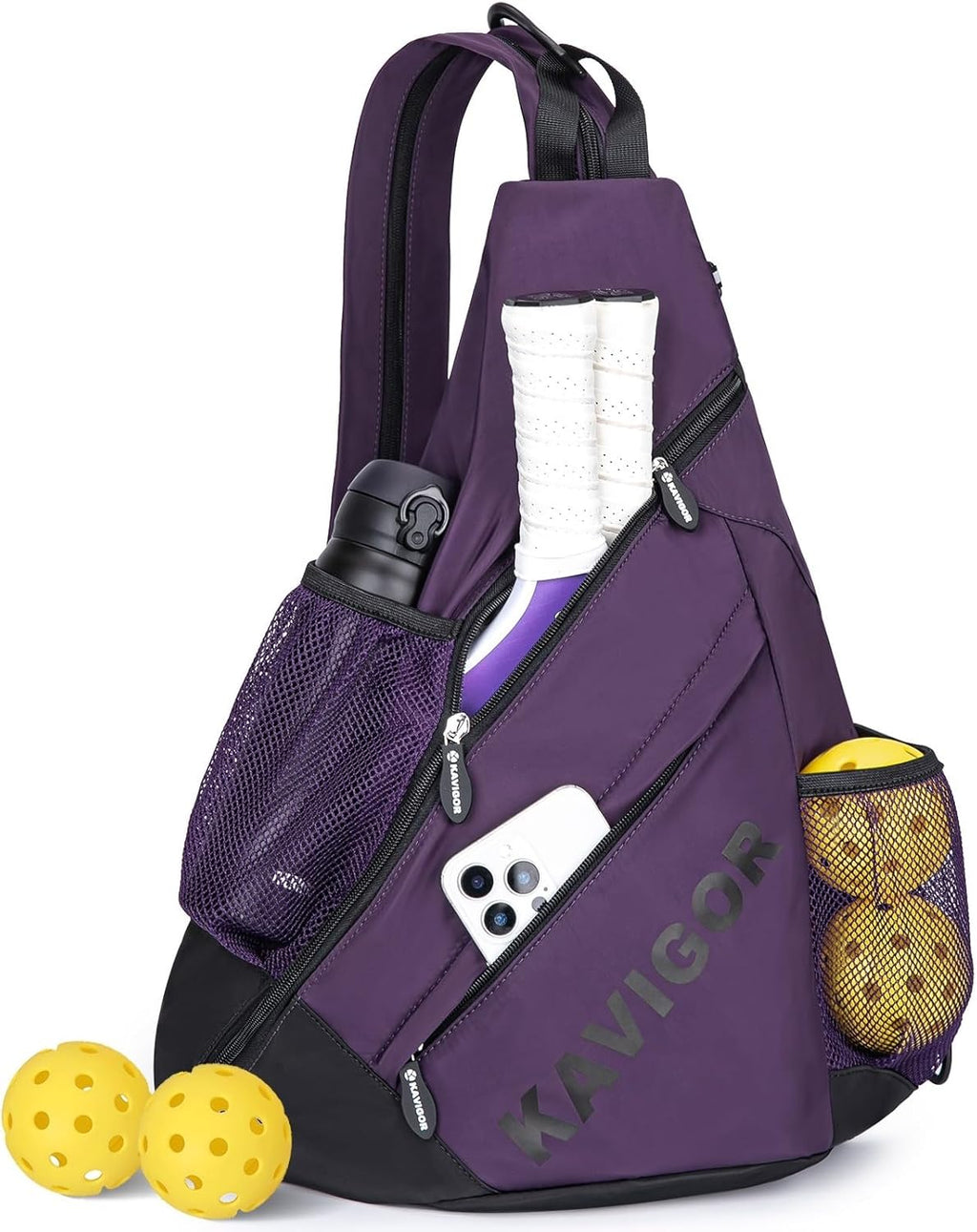 KAVIGOR Bolsa de pickleball 2025, mochila ultraligera convertible c...