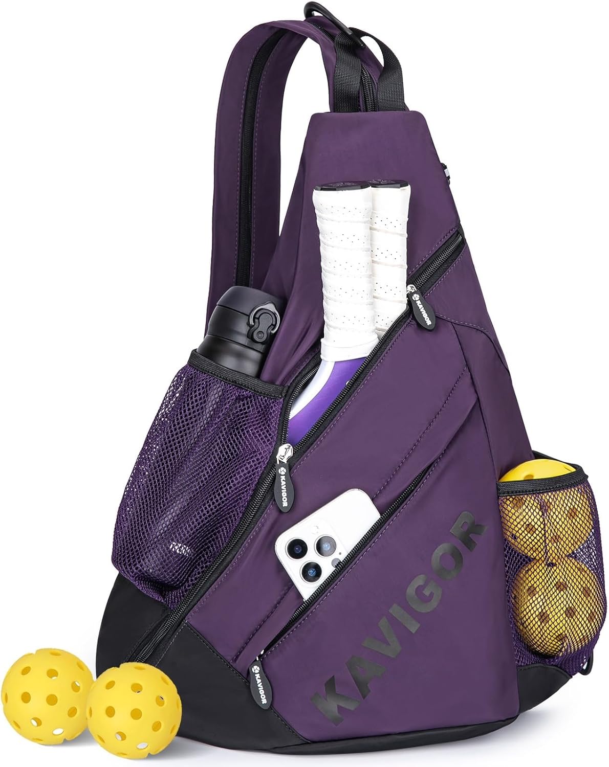 KAVIGOR Bolsa de pickleball 2025, mochila ultraligera convertible c...