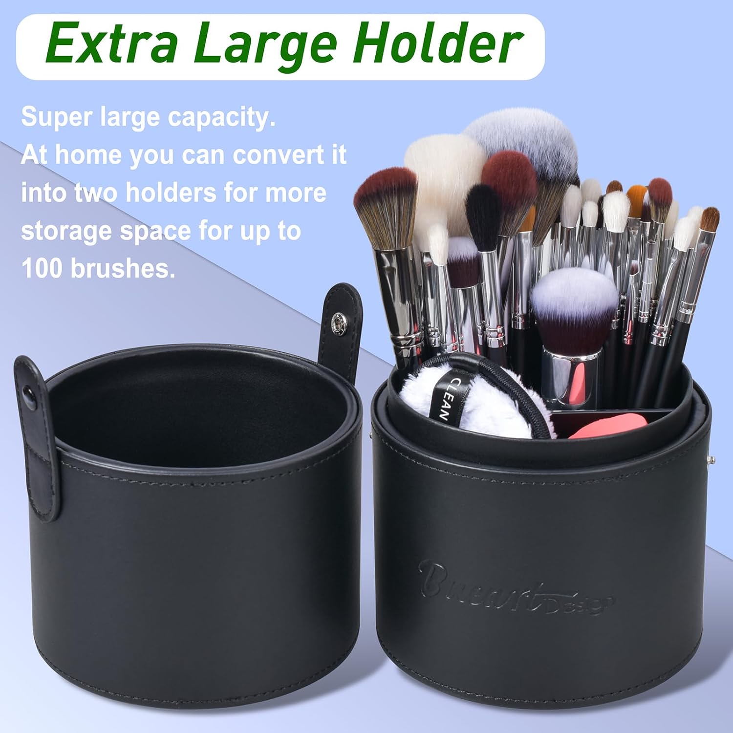 Bueart Design Pro maquillaje Artista 34Pcs Juego de brochas de maqu...