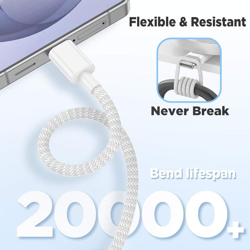 Hzevn Cargador de carga súper rápida USB C de 25 W para teléfono Sa...