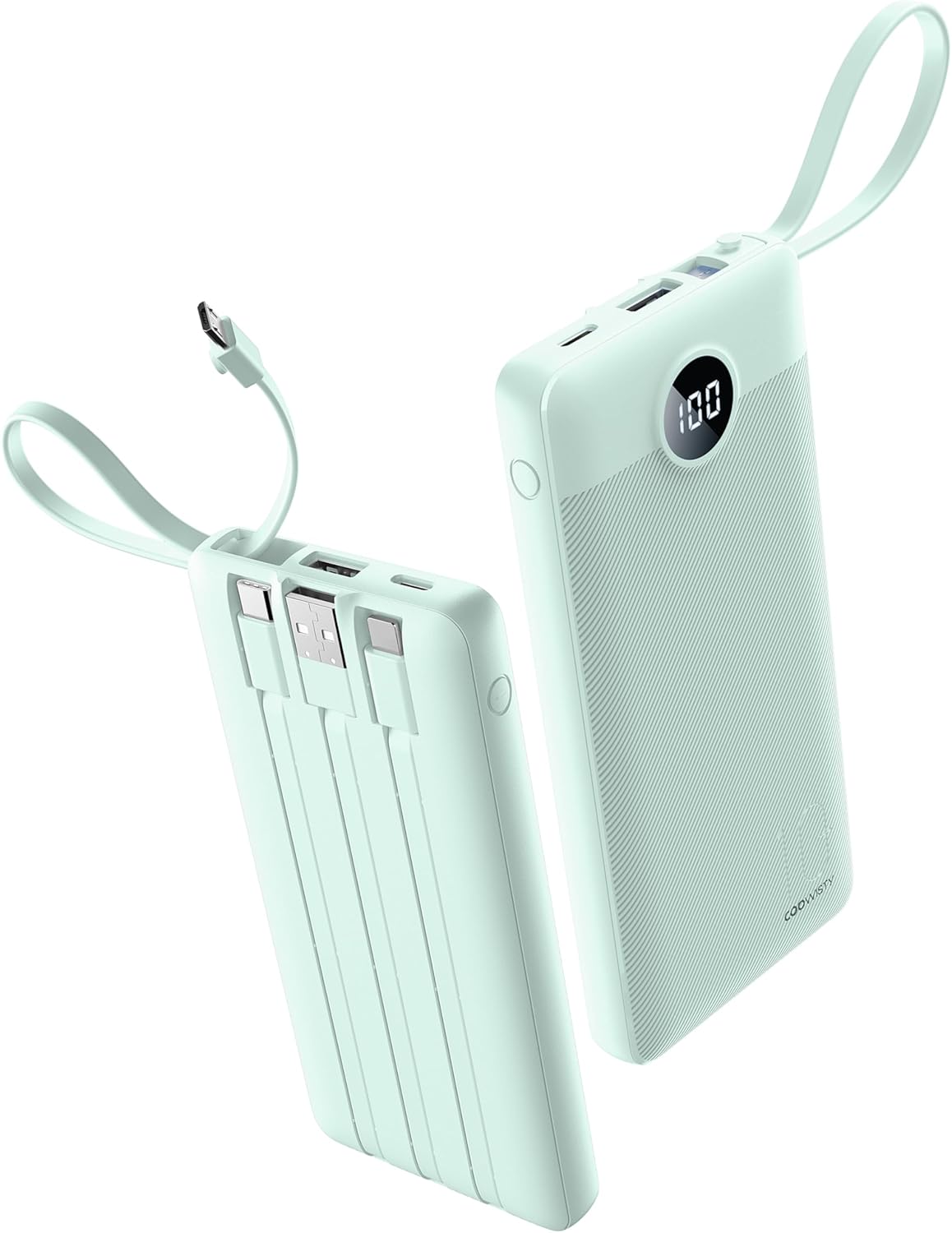 Coowisty Cargadores portátiles de 10000 mAh, banco de energía Slim...