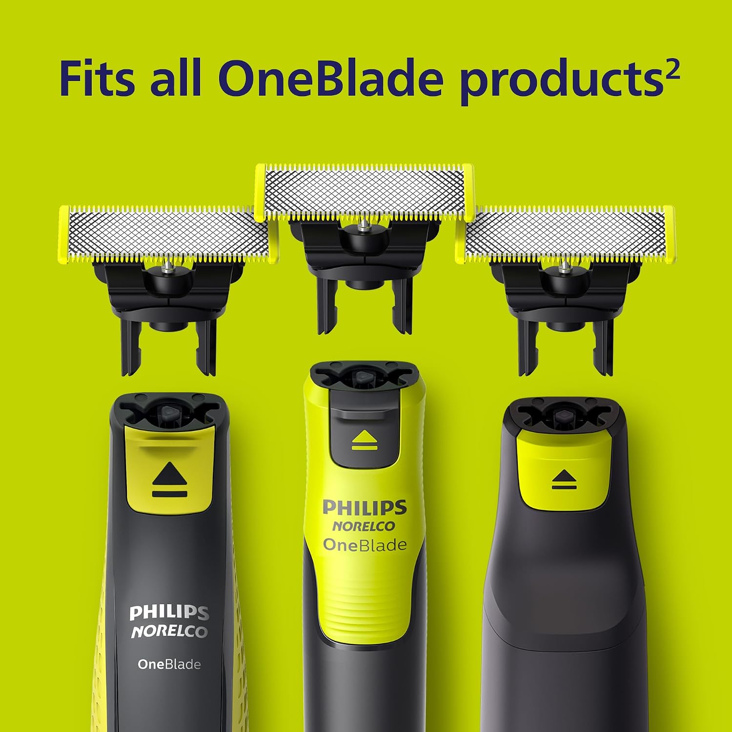 Philips Norelco OneBlade 360 Cuchillas, Cuchillas de Repuesto Genui...