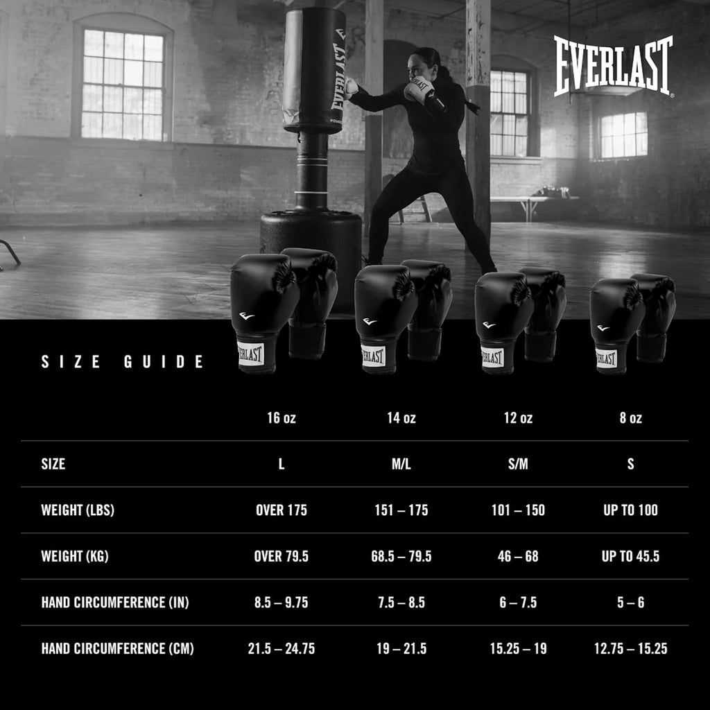 Everlast Prostyle 2 Guantes de Boxeo, Guantes de Entrenamiento de N...