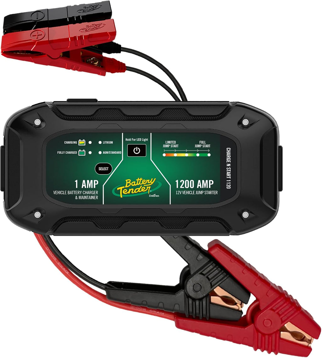 Battery Tender Charge N Start 1120 - Cargador de batería inteligent...
