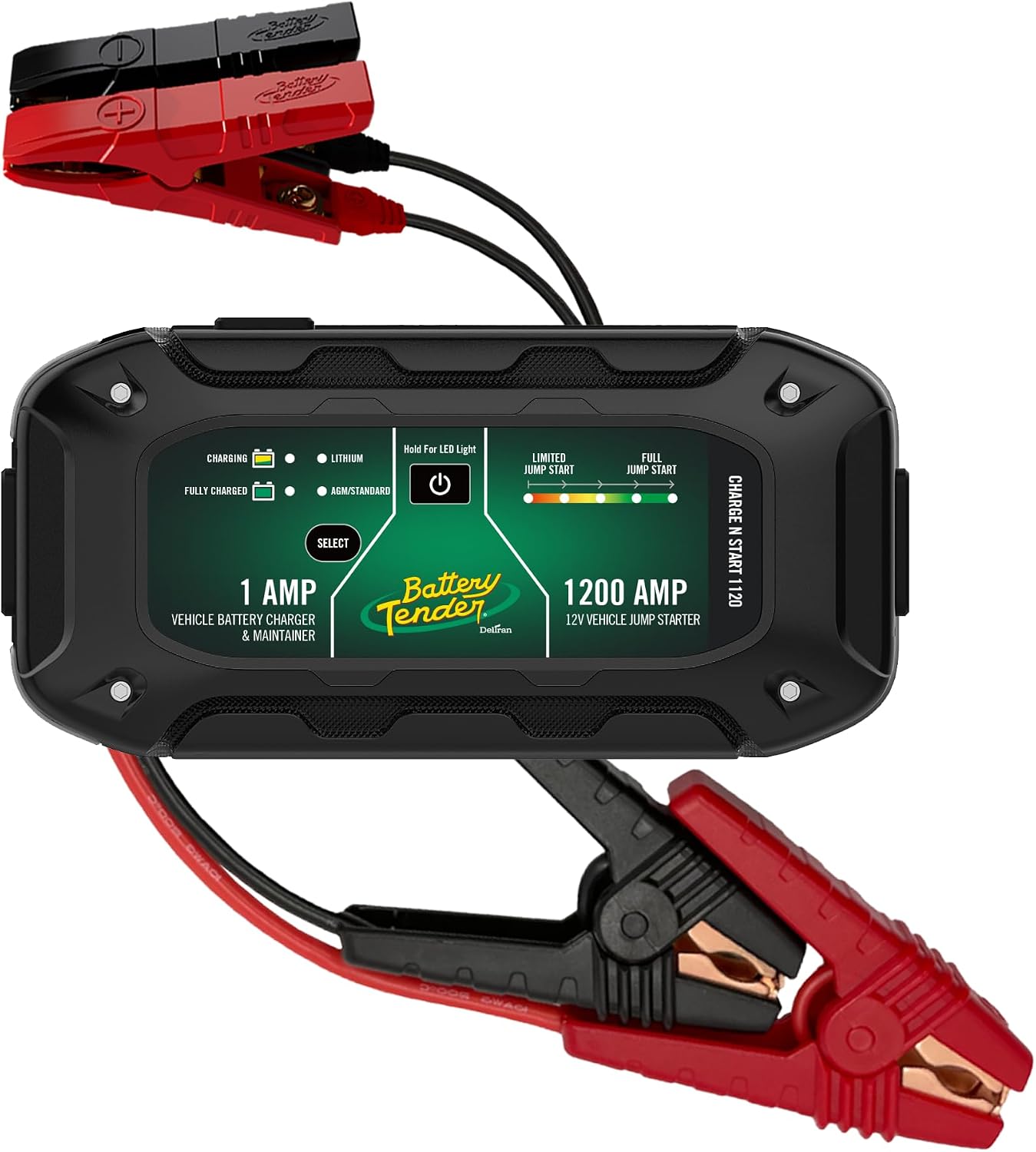 Battery Tender Charge N Start 1120 - Cargador de batería inteligent...