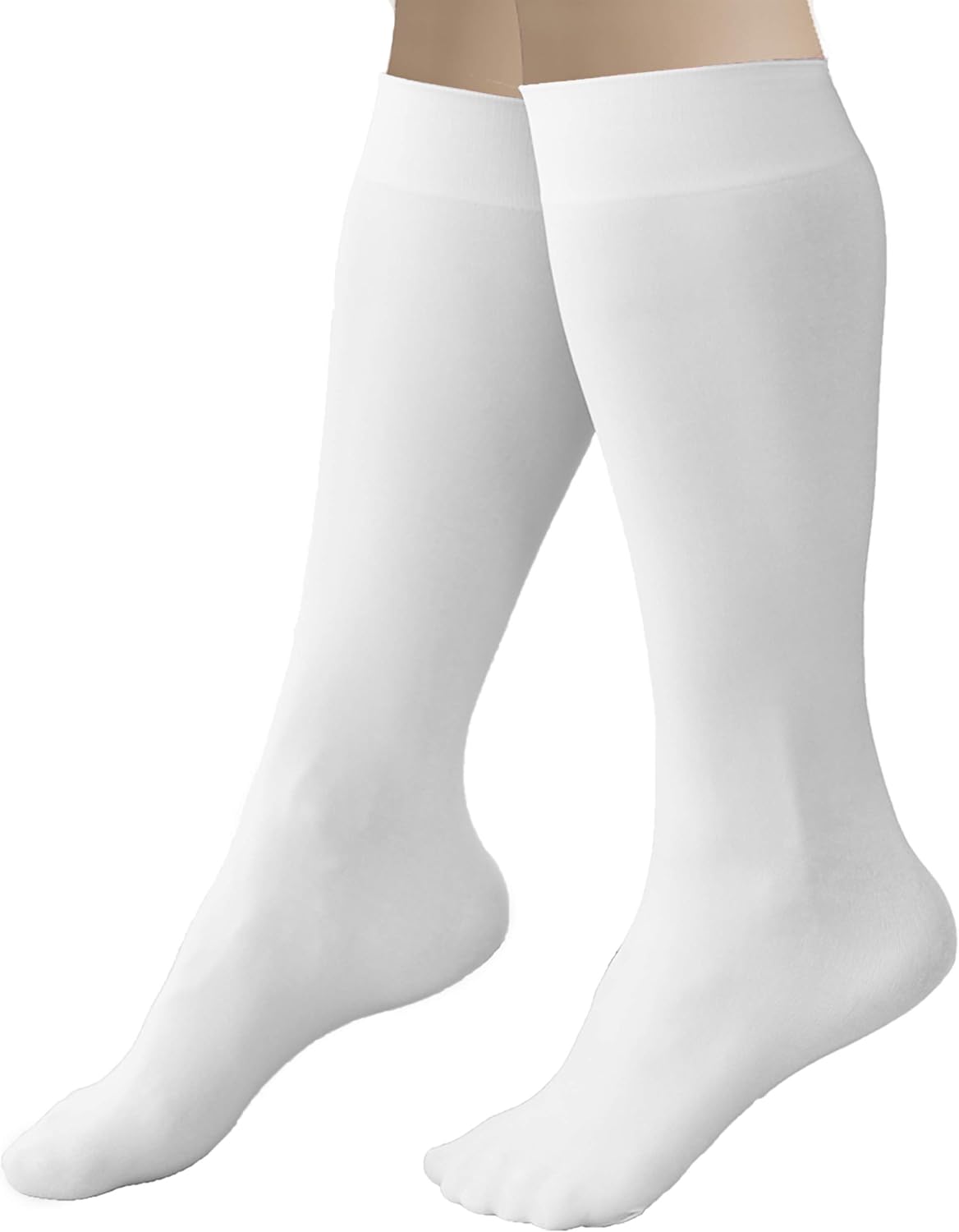 CRS Cross Calcetines de patinaje artístico. 2 pares de medias hasta...