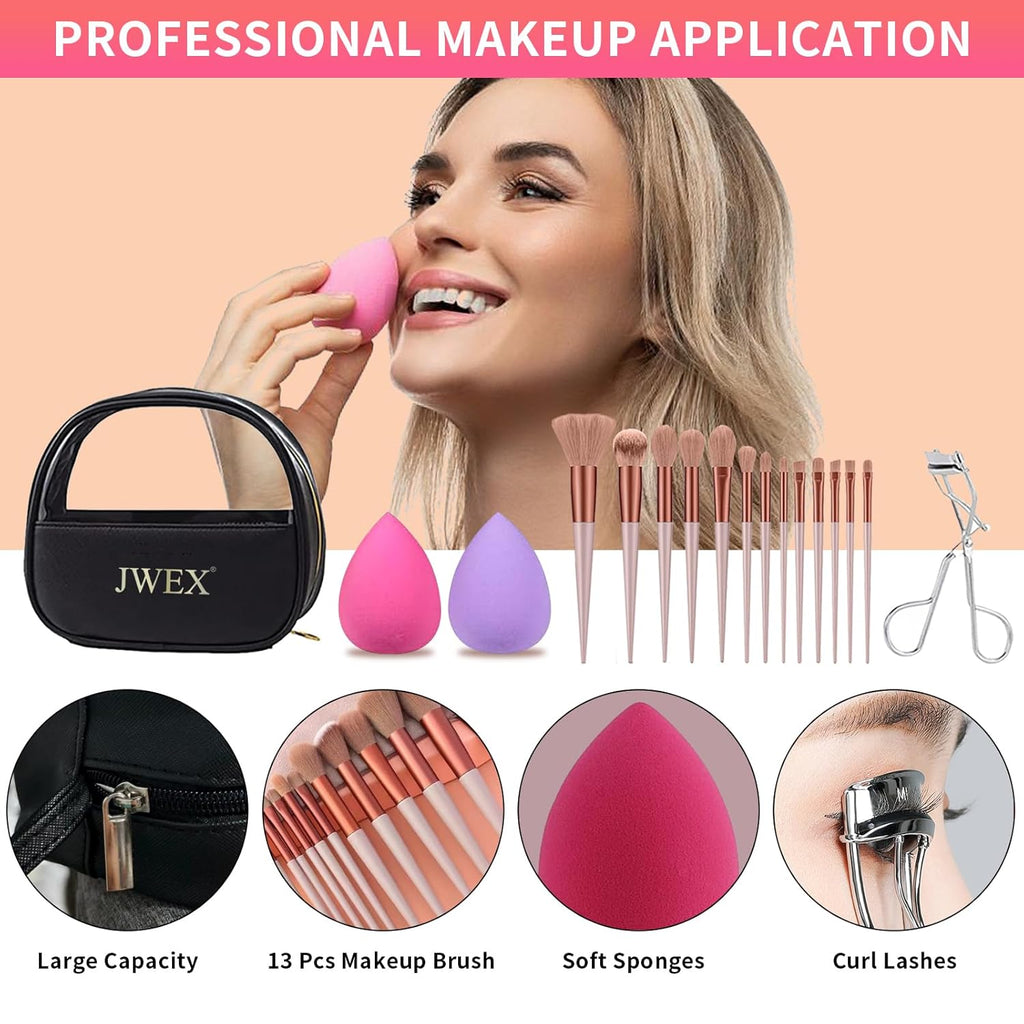 Kit completo de maquillaje de 37 piezas todo en uno para mujeres, j...