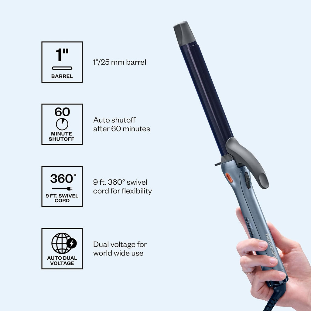 BaBylissPRO Nano Titanium PrecisionGrip Rizador