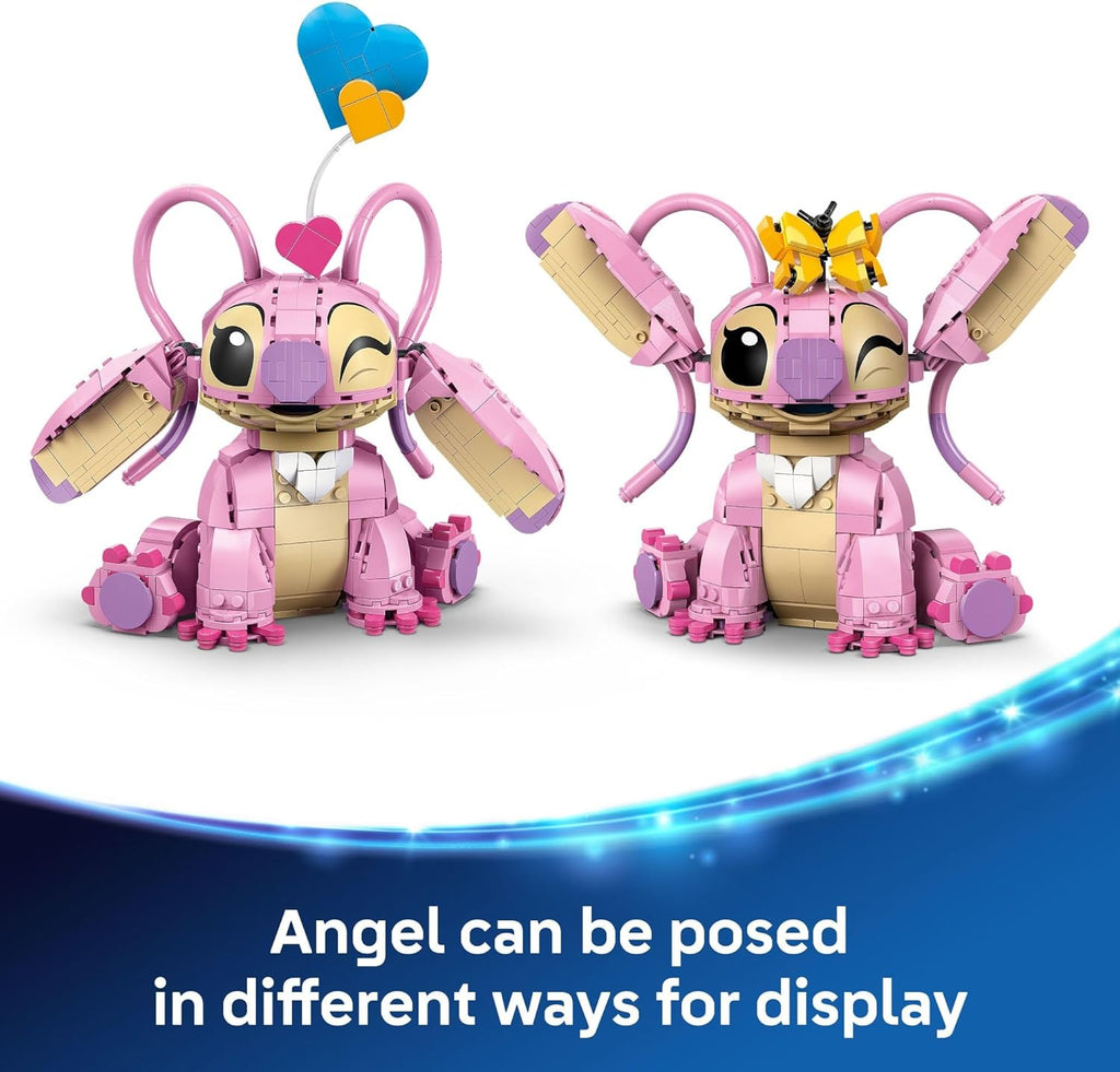 LEGO Disney Angel Lilo &amp; Stitch Juguete para niños, decoración...