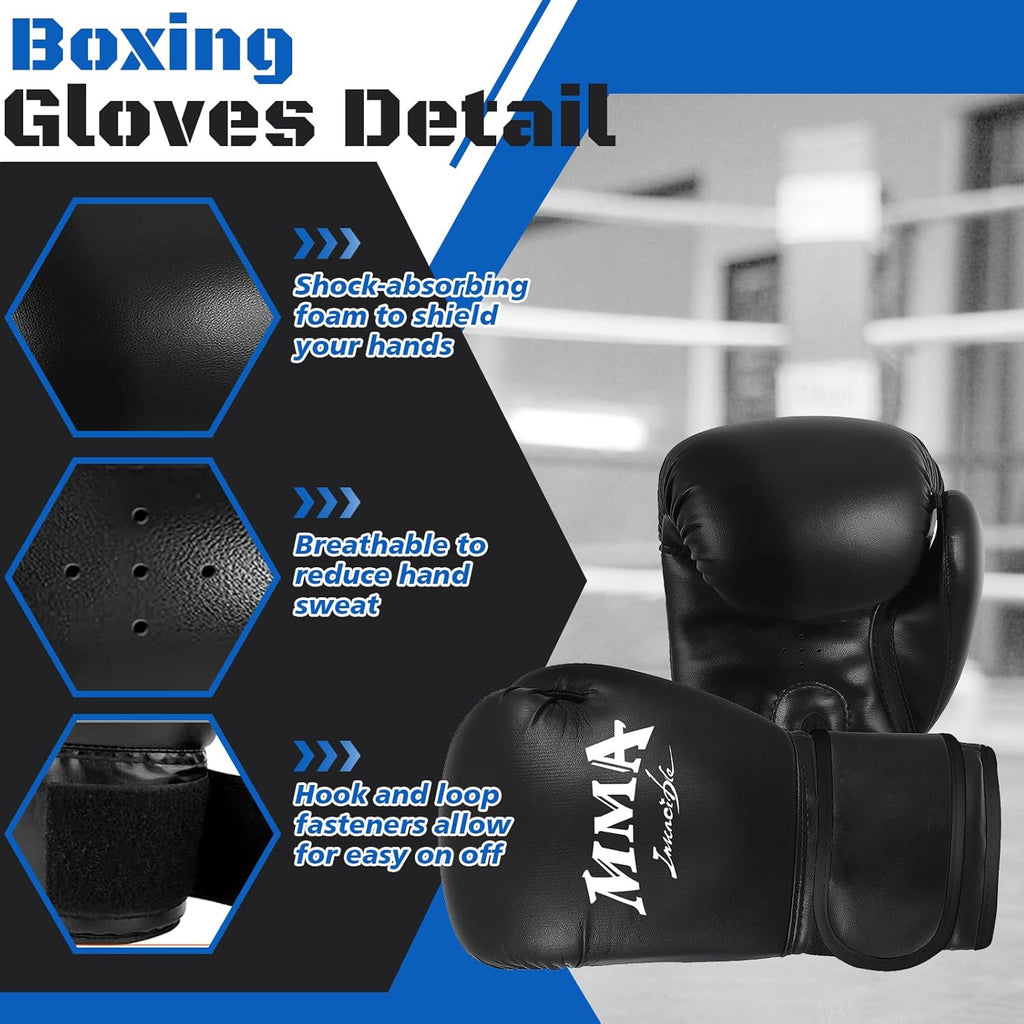 YORWHIN Protector de cabeza de combate con guantes - Casco de segur...