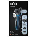 Braun Serie 6 6040cs Afeitadora Eléctrica con Soporte de Carga, Rec...