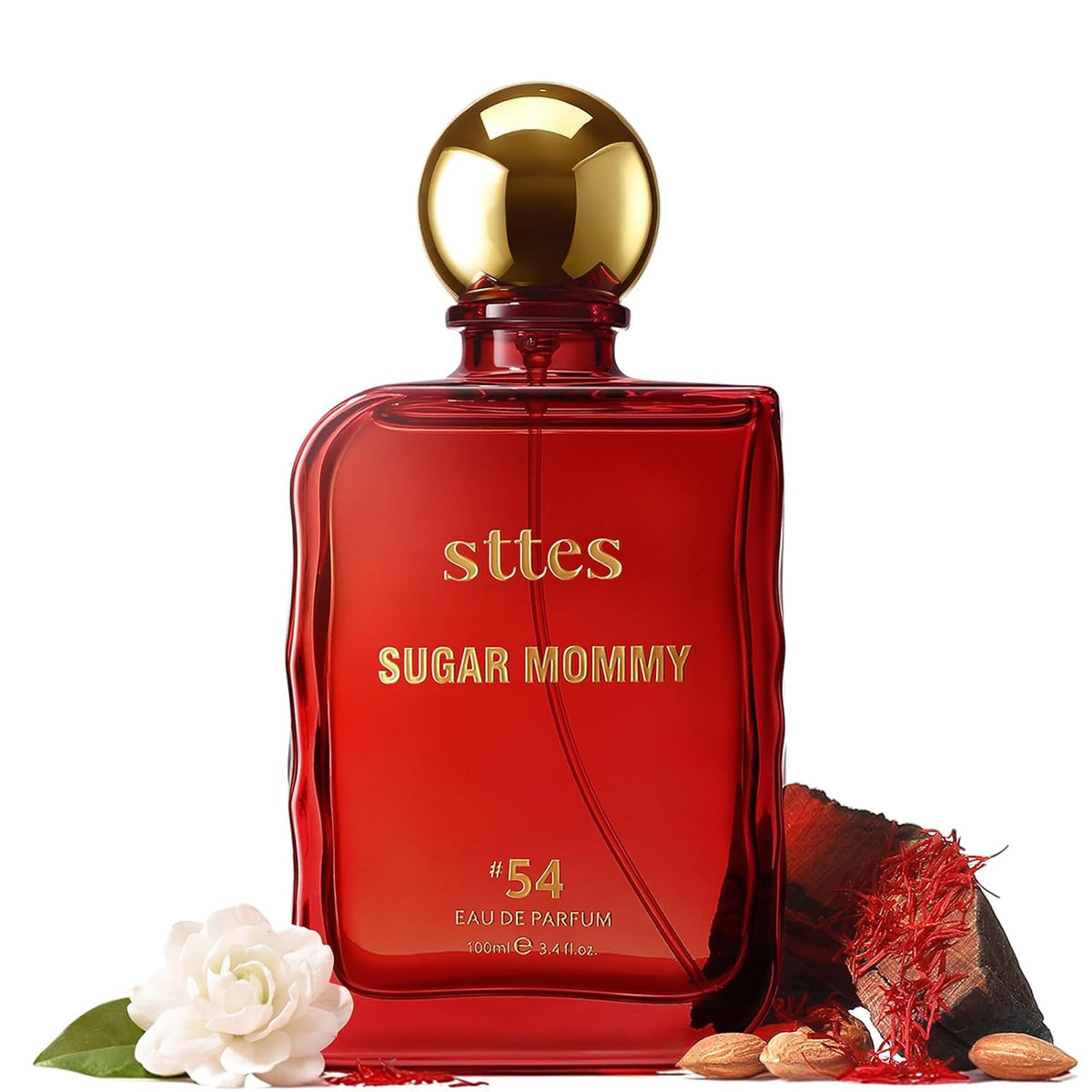 Sttes Perfume Sugar Mommy #54 Eau de Parfum para mujer, aroma de az...