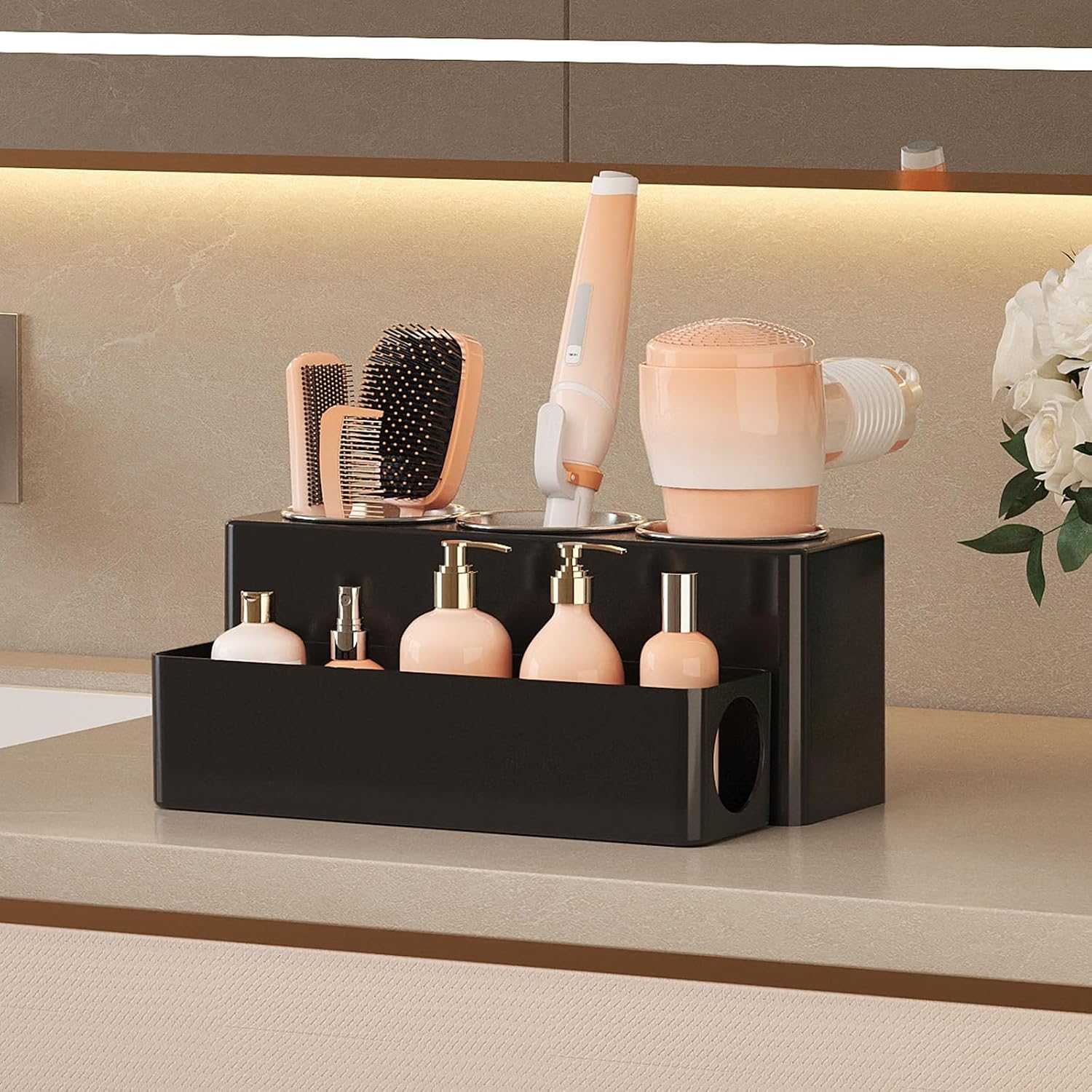 Lifewit Organizador de Herramientas para el Cabello, Soporte Extraí...