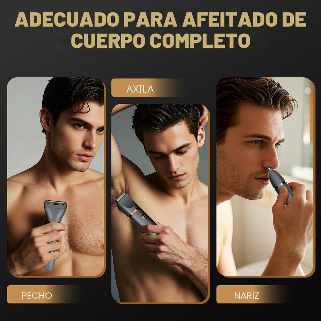 Zivelier Afeitadora de bolas para hombres, recortadora de vello cor...