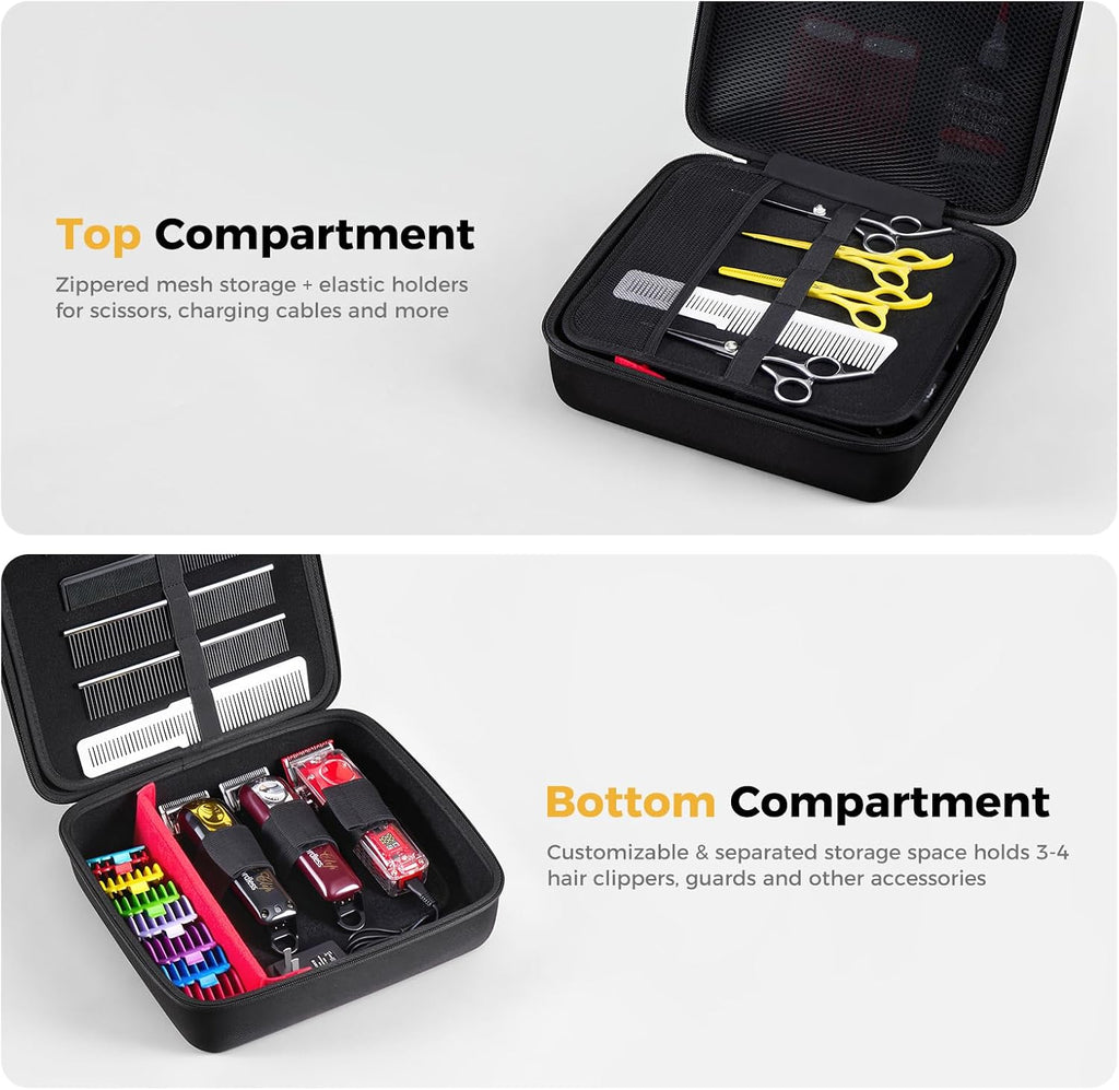 ProCase Estuche organizador de herramientas de peluquero grande par...