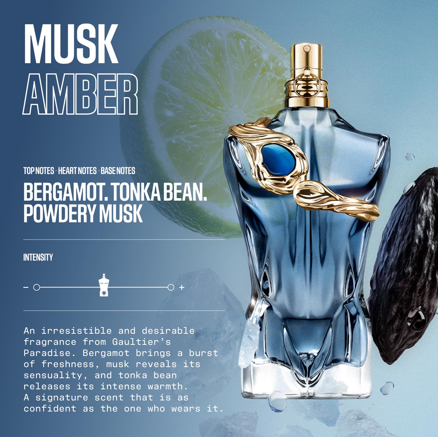 Jean Paul Gaultier Le Beau Narcisse Eau de Parfum para hombre, colo...