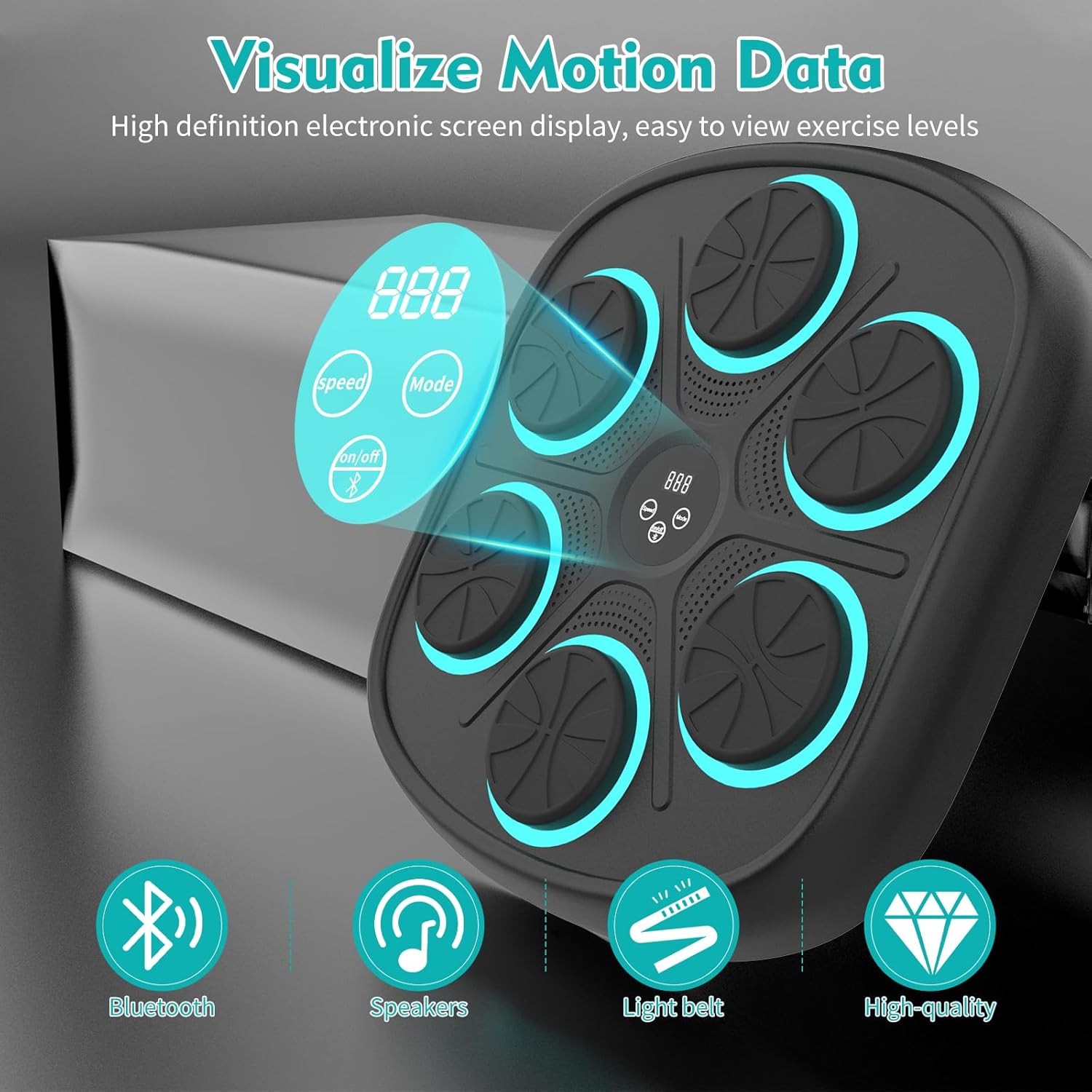 Yucate Music Boxing Machine, Saco de Boxeo montado en la Pared con...