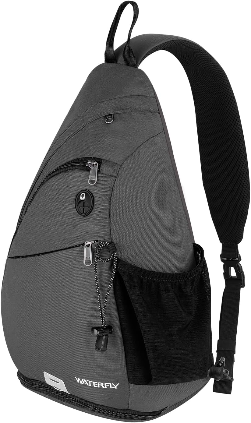 WATERFLY - Mochila con eslinga, bandolera pequeña, mochila al hombr...