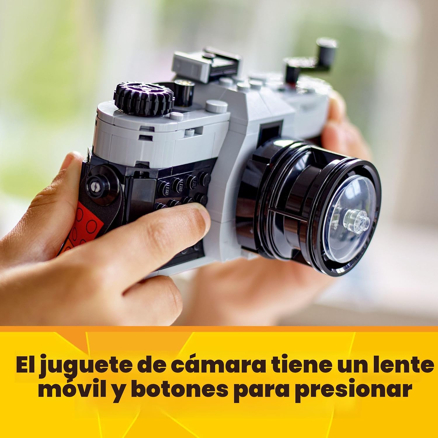LEGO Creator 31147 - Juguete de cámara retro 3 en 1, se transforma...