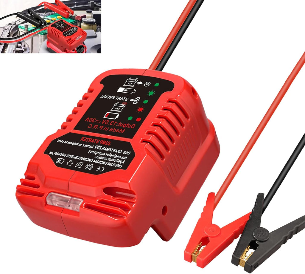Adaptador de arranque para Craftsman 20V V20 Li-ion alimentado por...