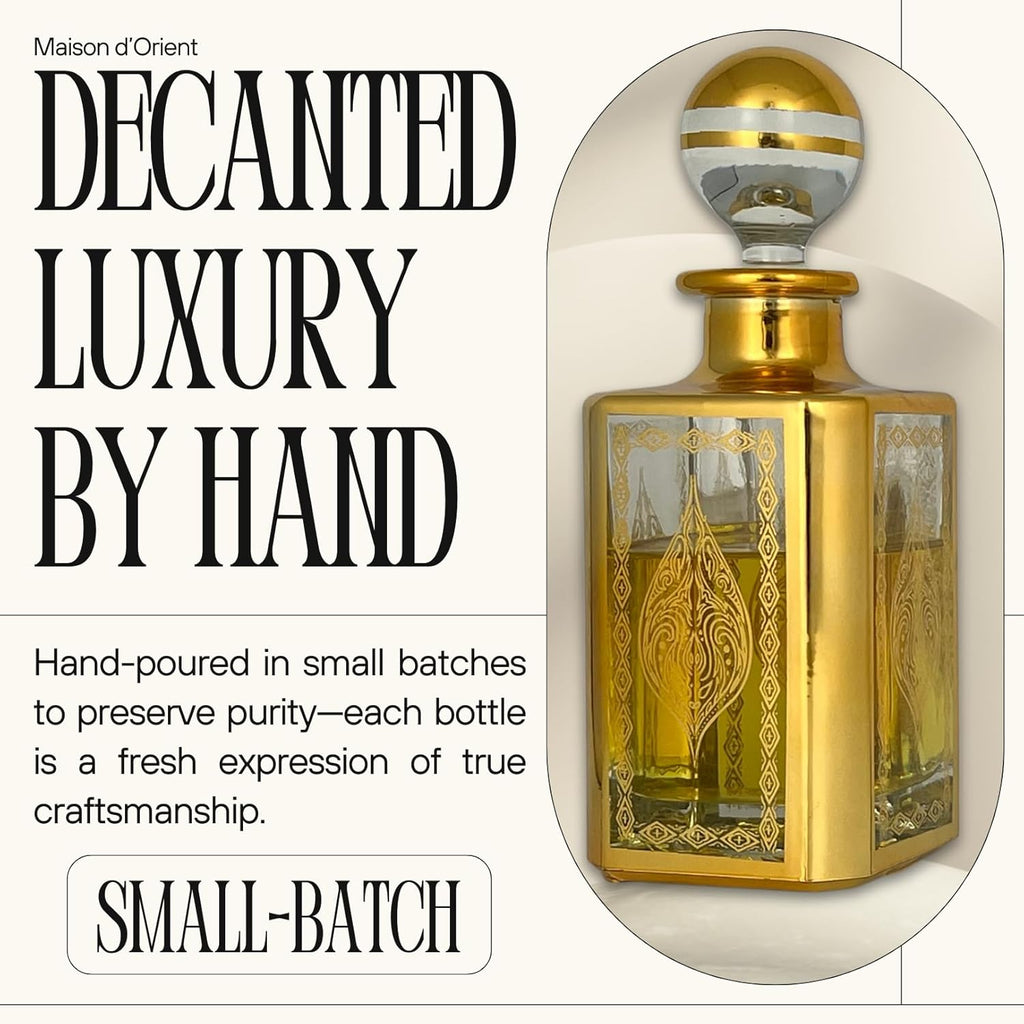 Orient Oud - Aceite de perfume de 0.4 fl oz para mujeres y hombres...