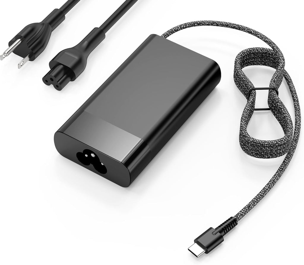 QIOUZW Adaptador de corriente de cargador USB C de 90 W y 65 W para...