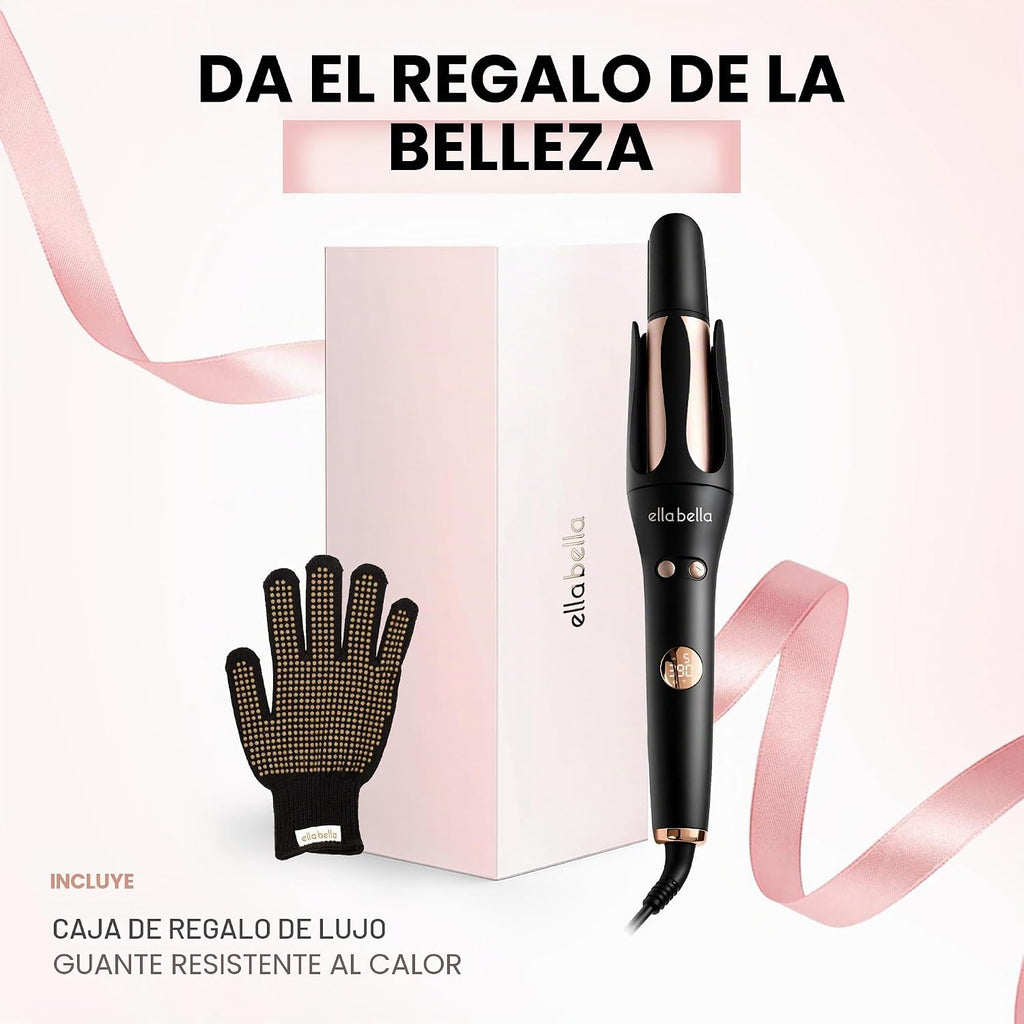 ELLA BELLA® Rizador giratorio automático, rizador automático para c...